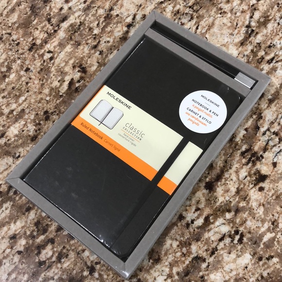 Moleskine Office Moleskine Notebook Pen Set Black Poshmark